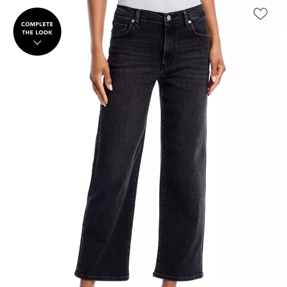 Frame Denim The Mellow straight wide leg jeans Starship
